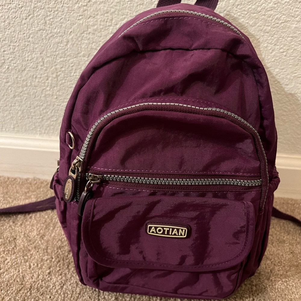 AOTIAN Purple Mini Backpack